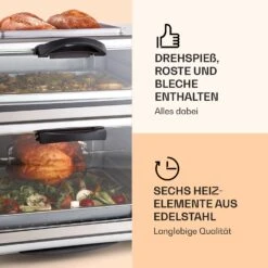 All-You-Can-Eat Doppel-Backofen Grillplatte 42 Liter 2350 Watt 10 All-You-Can-Eat Doppel-Backofen Grillplatte 42 Liter 2350 Watt -Küchenbedarf Angebote 10026452 de 0004 logo