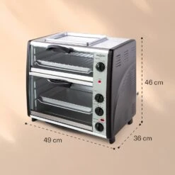 All-You-Can-Eat Doppel-Backofen Grillplatte 42 Liter 2350 Watt 11 All-You-Can-Eat Doppel-Backofen Grillplatte 42 Liter 2350 Watt -Küchenbedarf Angebote 10026452 yy 0005 logo