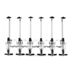 Hazlehov Sixtett 6-fach Getränkespender Dosierer Wandmontage -Küchenbedarf Angebote 10026799 yy 0003 titel oneConcept Hazlehov Sixtett Getraenkespender