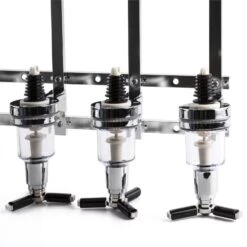 Hazlehov Sixtett 6-fach Getränkespender Dosierer Wandmontage -Küchenbedarf Angebote 10026799 yy 0005 titel oneConcept Hazlehov Sixtett Getraenkespender