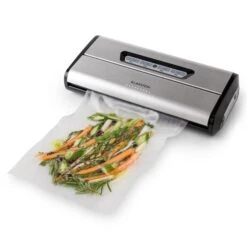 Foodlocker Vakuumierer Edelstahl 0,8 Bar 16 L/min -Küchenbedarf Angebote 10027056 yy 0010 ambient 02 Klarstein Foodlocker Vakkumierer