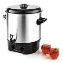 Biggie Einkochautomat Edelstahl 27 Liter 2000W Timer 13 Biggie Einkochautomat Edelstahl 27 Liter 2000W Timer -Küchenbedarf Angebote 10027587 yy 0008 titel Klarstein Biggie Einkochautomat