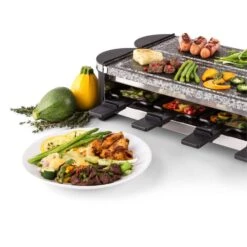 Tenderloin 100 Raclette-Grill 1200 W (2x600W) 8 Personen 2x Naturstein 14 Tenderloin 100 Raclette-Grill 1200 W (2x600W) 8 Personen 2x Naturstein -Küchenbedarf Angebote 10028579 yy 0006 logo 06 Klarstein Tenderloin Raclette Grill