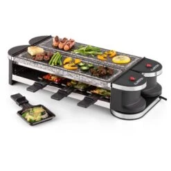 Tenderloin 100 Raclette-Grill 1200 W (2x600W) 8 Personen 2x Naturstein 15 Tenderloin 100 Raclette-Grill 1200 W (2x600W) 8 Personen 2x Naturstein -Küchenbedarf Angebote 10028579 yy 0007 logo 07 Klarstein Tenderloin Raclette Grill