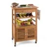 Louisiana Servierwagen Küchenwagen 5 Etagen Holz Handtuchhalter Mobil -Küchenbedarf Angebote 10028589 uk 0001 titel