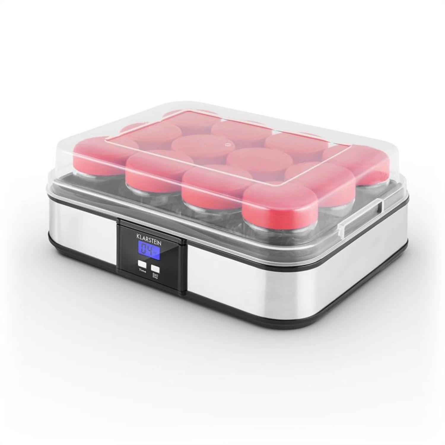 Gaia Joghurtmaker 12 Gläser A 150 Ml Timer Edelstahl 9 Gaia Joghurtmaker 12 Gläser A 150 Ml Timer Edelstahl – Bild 7