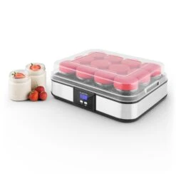 Gaia Joghurtmaker 12 Gläser A 150 Ml Timer Edelstahl 19 Gaia Joghurtmaker 12 Gläser A 150 Ml Timer Edelstahl -Küchenbedarf Angebote 10028636 yy 0010 ambient 10 Klarstein Gaia Joghurtmaker Edelstahl