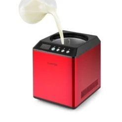 Vanilla Sky Eiscreme-Maschine Kompressor 2l 180W Edelstahl Rot -Küchenbedarf Angebote 10028874 yy 0008 ambient Klarstein Vanilla Sky Eismaschine