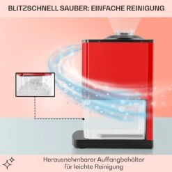 Icebreaker Ice Crusher 15kg/h 3,5 Liter Eisbehälter Edelstahl Rot -Küchenbedarf Angebote 10028938 de 0005 usp
