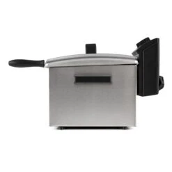 QuickPro XXL 3000 Fritteuse 5l 1,5kg 3000W Timer Edelstahl -Küchenbedarf Angebote 10029073 yy 0005 titel side Klarstein QuickPro XXL 3000 Fritteuse