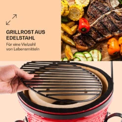 Princesize Kamado-Grill Keramikgrill Edelstahl-Grillrost Smoker BBQ 10 Princesize Kamado-Grill Keramikgrill Edelstahl-Grillrost Smoker BBQ -Küchenbedarf Angebote 10029124 de 0003 logo