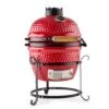 Princesize Kamado-Grill Keramikgrill Edelstahl-Grillrost Smoker BBQ -Küchenbedarf Angebote 10029124 yy 0001 titel