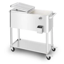 Springbreak 2000 Getränkewagen Terrassenkühlwagen 80l Edelstahl -Küchenbedarf Angebote 10029647 yy 0004 logo