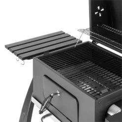 Bigfoot Holzkohlegrill Smoker BBQ-Grill 55 X 40 Cm Stahl Schwarz 16 Bigfoot Holzkohlegrill Smoker BBQ-Grill 55 X 40 Cm Stahl Schwarz -Küchenbedarf Angebote 10029763 yy 0007 detail Klarstein Bigfoot BBQ Grill Smoker