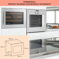 Vinsider 24 Built-In Uno Einbau-Weinkühlschrank 24 Flaschen 57 Liter -Küchenbedarf Angebote 10029819 DE 0006 usp