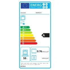 Vilhelmine Backofen 55 L Einbau Energieeffizienzklasse A Schwarz 15 Vilhelmine Backofen 55 L Einbau Energieeffizienzklasse A Schwarz -Küchenbedarf Angebote 10030225 energy label