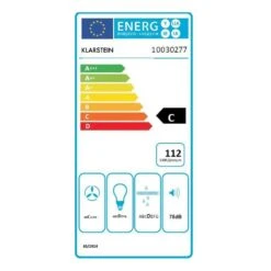 Secret Service Deckenhaube Dunstabzugshaube 220W Touch Glas LED -Küchenbedarf Angebote 10030277 energy label