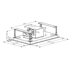 Secret Service Deckenhaube Dunstabzugshaube 220W Touch Glas LED -Küchenbedarf Angebote 10030277 yy 0007 logo Klarstein Secret Service Dunstabzugshaube schwarz reedit