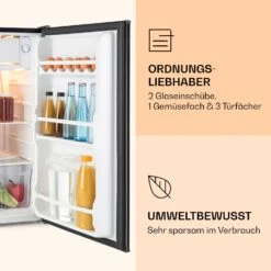 Alleinversorger Kühlschrank 91 Liter 2 Ebenen Thermostat Eisfach -Küchenbedarf Angebote 10030523 de 0004 logo