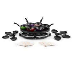 Woklette Tischgrill Raclette Wokset 1200 W 8 Personen Antihaft 10 Woklette Tischgrill Raclette Wokset 1200 W 8 Personen Antihaft -Küchenbedarf Angebote 10030539 yy 0004 detail oneConcept Woklette Tischgrill Raclette Wok 1200W