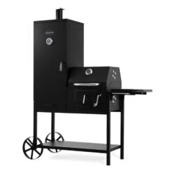 Fleischbrocken Holzkohlegrill Smoker Räucherofen BBQ-Grill Schwarz 14 Fleischbrocken Holzkohlegrill Smoker Räucherofen BBQ-Grill Schwarz -Küchenbedarf Angebote 10030554 yy 0006 titel Professional charcoal grill and smoker