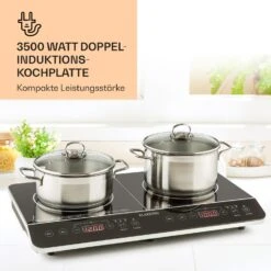 VariCook Slim Doppel-Induktionskochplatte 3500 W Timer 240° C Touch -Küchenbedarf Angebote 10030684 de 0003 logo