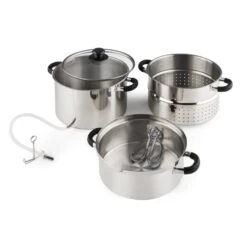 Applebee Dampf-Entsafter Elektrisch 1500W Ø25cm 8 Liter Edelstahl 12 Applebee Dampf-Entsafter Elektrisch 1500W Ø25cm 8 Liter Edelstahl -Küchenbedarf Angebote 10031478 yy 0003 detail Klarstein Applebee Dampf Entsafter 1500W Edelstahl