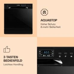 Amazonia 8 Geschirrspülmaschine 1620 Watt 8 Maßgedecke 49 DB Aquastop 13 Amazonia 8 Geschirrspülmaschine 1620 Watt 8 Maßgedecke 49 DB Aquastop -Küchenbedarf Angebote 10031525 de 0005 logo