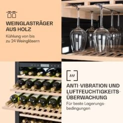 Vinovilla Grande 165 Built-in Duo Weinkühlschrank 425l 165Fl. Glastür -Küchenbedarf Angebote 10032034 de 0006 logo