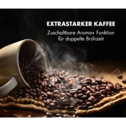 Aromatica X Kaffeemaschine Mahlwerk Glaskanne Aroma+ Edelstahl 15 Aromatica X Kaffeemaschine Mahlwerk Glaskanne Aroma+ Edelstahl -Küchenbedarf Angebote 10032102 de 0004 logo
