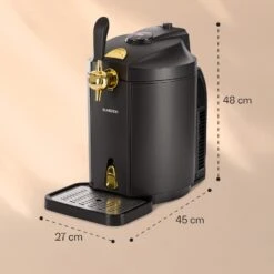 Skal Bierzapfanlage Bierkühler 5l Fässer CO2 Edelstahl Schwarz -Küchenbedarf Angebote 10032176 yy 0007 logo