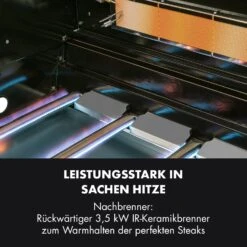 Tomahawk 4.2 SBG Gasgrill 6 Brenner 20,7 KW 64x42cm Grill Edelstahl -Küchenbedarf Angebote 10032308 de 0005 logo