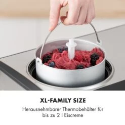 Dolce Bacio Eiscremebereiter Kompressor 2l LCD-Display Touch Edelstahl -Küchenbedarf Angebote 10032322 de 0004 logo