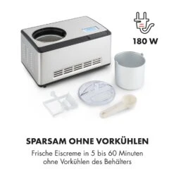 Dolce Bacio Eiscremebereiter Kompressor 2l LCD-Display Touch Edelstahl -Küchenbedarf Angebote 10032322 de 0005 logo