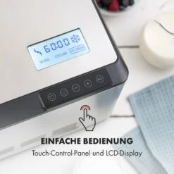 Dolce Bacio Eiscremebereiter Kompressor 2l LCD-Display Touch Edelstahl -Küchenbedarf Angebote 10032322 de 0006 logo