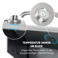 Lucifer 2.0-T Gasgrill 2 X 3,5 KW Brenner 45x44cm Grill Edelstahl -Küchenbedarf Angebote 10032455 de 0007 logo