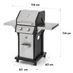 Lucifer 2.0-T Gasgrill 2 X 3,5 KW Brenner 45x44cm Grill Edelstahl -Küchenbedarf Angebote 10032455 yy 0012 logo
