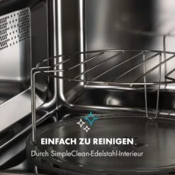 Victoria 20 Einbau-Mikrowelle, 20 L, 800 W, Grill: 1000 W, Schwarz -Küchenbedarf Angebote 10032591 de 0008 logo