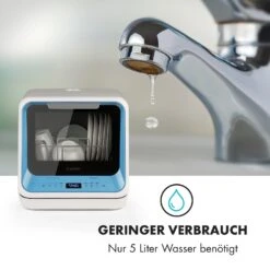 Amazonia Mini Geschirrspülmaschine 6 Programme LED-Display -Küchenbedarf Angebote 10032678 de 0006 logo