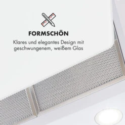 Annabelle 60 Dunstabzugshaube Glas 595 M³/h Touch-Armatur Weiß -Küchenbedarf Angebote 10032684 de 0008 logo