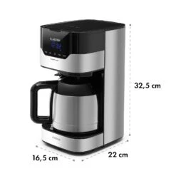 Kaffeemaschine Arabica 800W EasyTouch Control Silber/schwarz -Küchenbedarf Angebote 10032772 yy 0007 logo