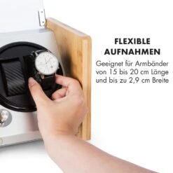 Hanoi 2 Uhrenbeweger, 2 Uhren, 3 Geschwindigkeiten, 4 Modi, Bambus -Küchenbedarf Angebote 10032797 de 0007 logo