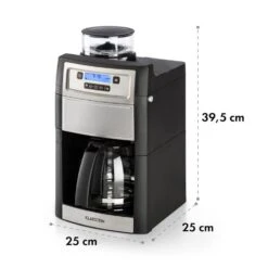 Aromatica II Duo Kaffeemaschine, Integriertes Mahlwerk, 1,25 L Silber -Küchenbedarf Angebote 10032865 yy 0011 logo Klarstein Aromatica II Duo Kaffeemaschine schwarz