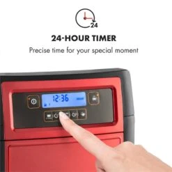 Aromatica II Duo Kaffeemaschine, Integriertes Mahlwerk, 1,25 L, Rot 17 Aromatica II Duo Kaffeemaschine, Integriertes Mahlwerk, 1,25 L, Rot -Küchenbedarf Angebote 10032866 yy 0005 logo Klarstein Aromatica II Duo Kaffeemaschine rot