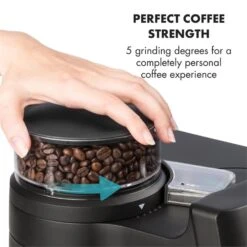 Aromatica II Duo Kaffeemaschine, Integriertes Mahlwerk, 1,25 L, Rot 18 Aromatica II Duo Kaffeemaschine, Integriertes Mahlwerk, 1,25 L, Rot -Küchenbedarf Angebote 10032866 yy 0006 logo Klarstein Aromatica II Duo Kaffeemaschine rot