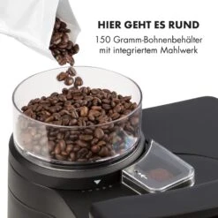 Aromatica II Set Kaffeemaschine, Mahlwerk, 1,25 L, Schwarz -Küchenbedarf Angebote 10032874 de 0008 logo