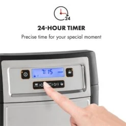 Aromatica II Thermo Kaffeemaschine, Mahlwerk, 1,25 L, Silber -Küchenbedarf Angebote 10032875 yy 0005 logo Klarstein Aromatica II Thermo Kaffeemaschine silber