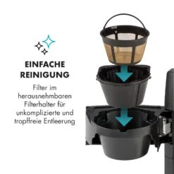 Aromatica II Thermo Kaffeemaschine, Mahlwerk, 1,25 L, Schwarz 19 Aromatica II Thermo Kaffeemaschine, Mahlwerk, 1,25 L, Schwarz -Küchenbedarf Angebote 10032876 de 0007 logo