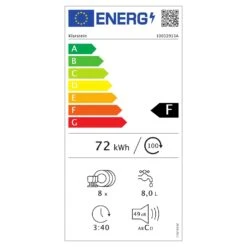 Amazonia 8 Neo Tischgeschirrspüler 8 Programme LED-Display -Küchenbedarf Angebote 10032913 energy label