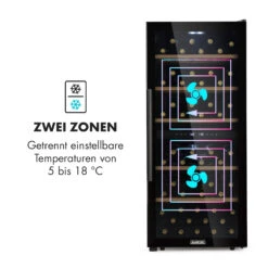 Barossa 102 Duo Weinkühlschrank 102 Fl 226 Ltr 2 Zonen Touch-Steuerung 16 Barossa 102 Duo Weinkühlschrank 102 Fl 226 Ltr 2 Zonen Touch-Steuerung -Küchenbedarf Angebote 10032921 de 0005 logo